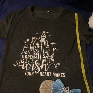 Dream Castle Women’s Disney T-Shirt - Gray